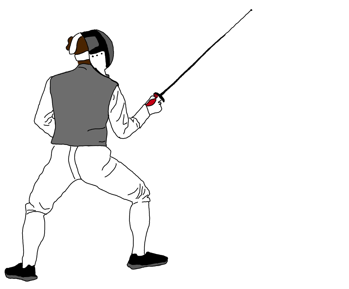 En garde escrime